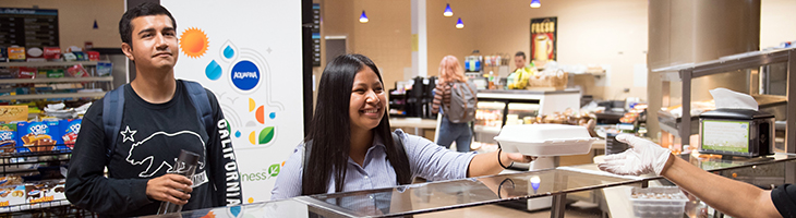 Students in Bulldog Cafe