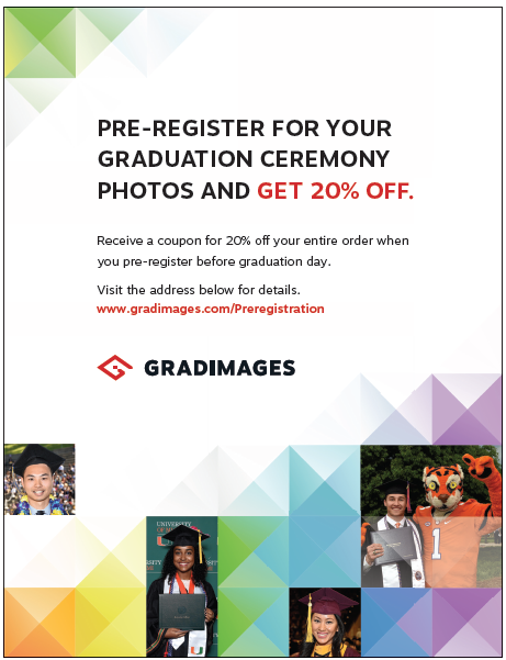 Grad Image pre reg flyer