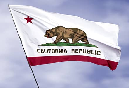 California state flag