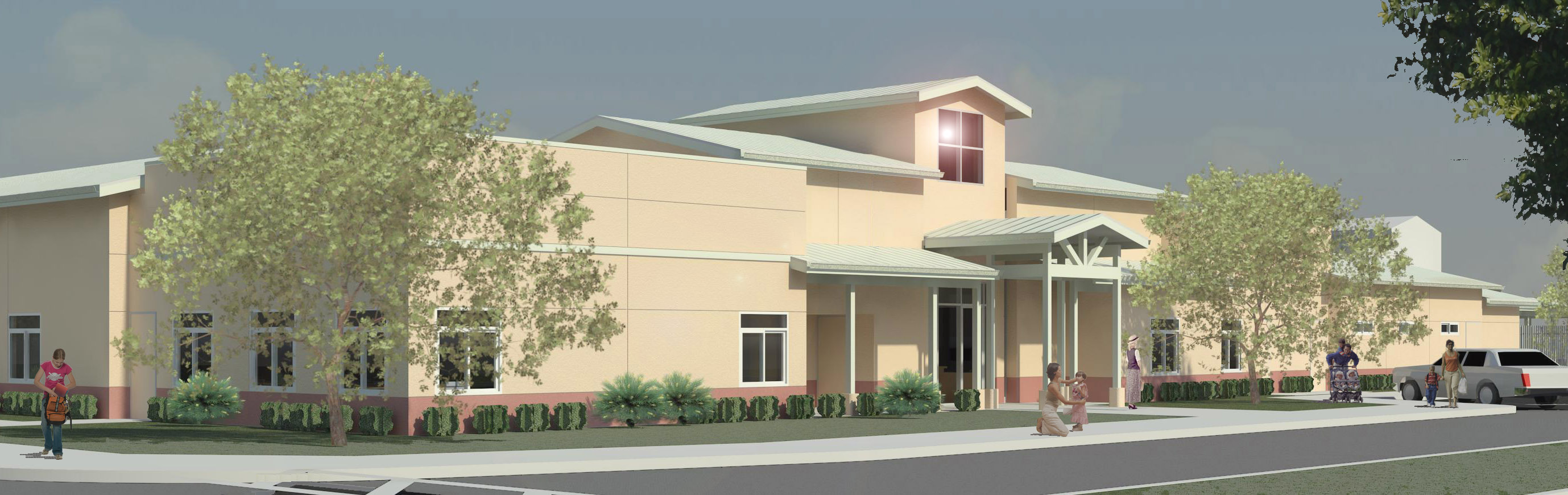 Children's Center Rendering