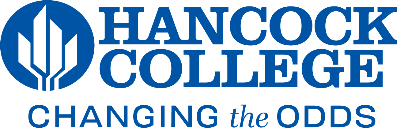 Two-Line with slogan - Hancock Blue