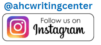 Instagram: @ahcwritingcenter